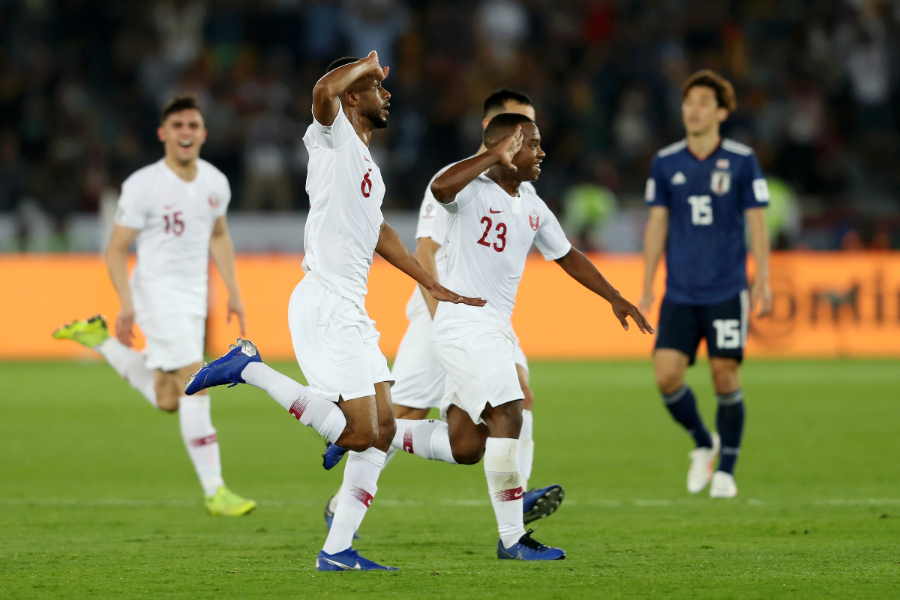 2019年のアジアカップ決勝でカタールは日本に3-1で勝利【写真：Getty Images】