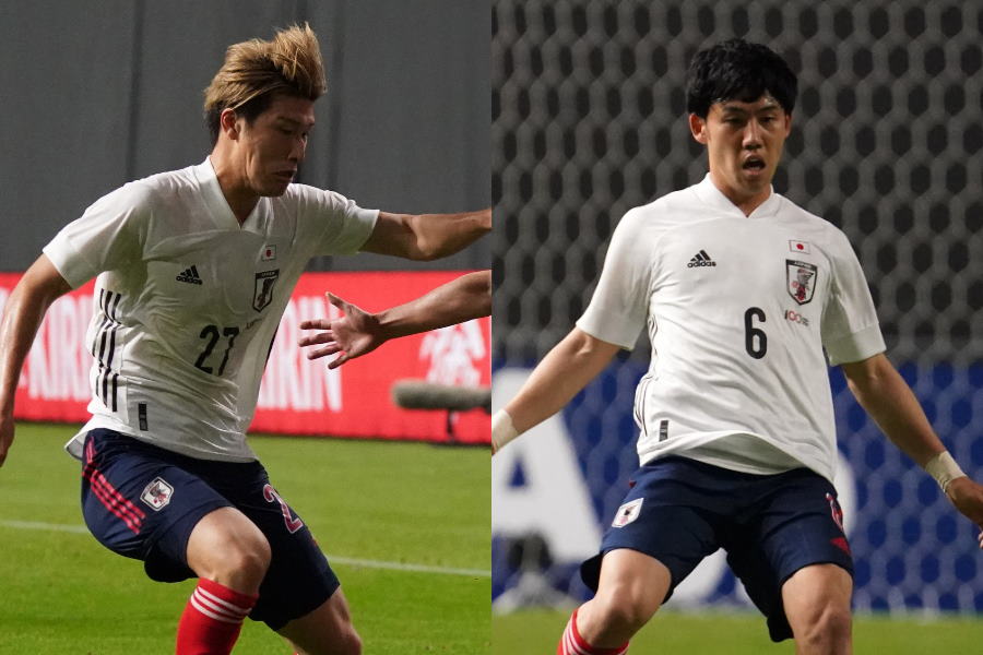 U-24日本代表DF橋岡大樹とMF遠藤航【写真：Getty Images】