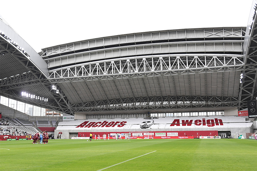 ヴィッセル神戸のホームグラウンド、ノエビアスタジアム神戸【写真：Getty Images】