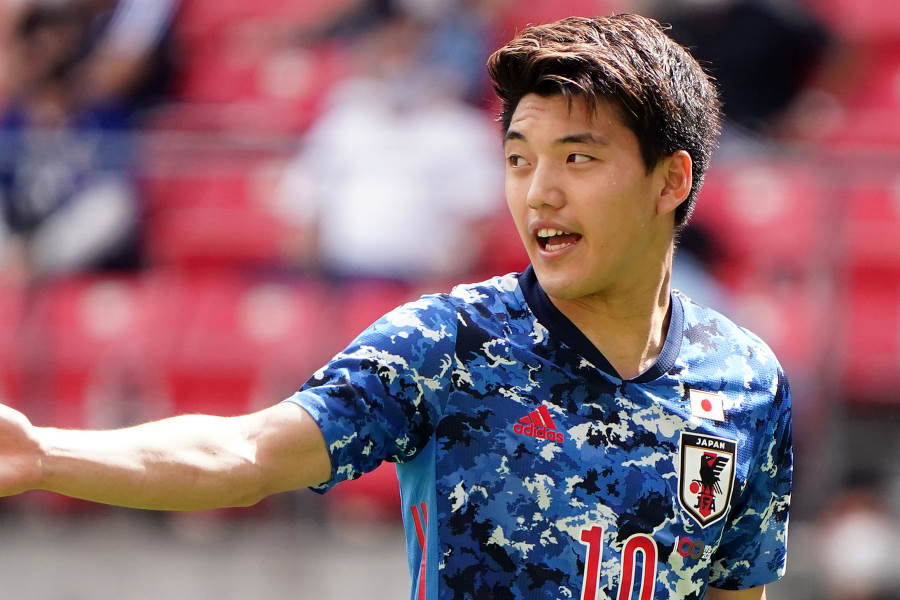 U-24日本代表MF堂安律【写真：Getty Images】