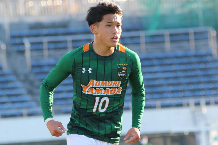 青森山田の注目アタッカーMF松木玖生【写真：Football ZONE web】