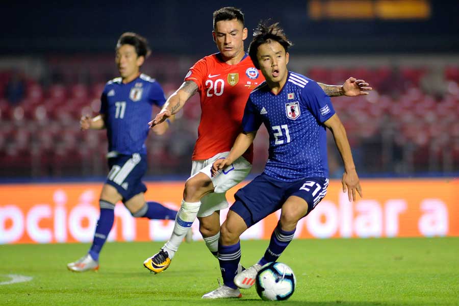 日本代表MF久保建英【写真：Copa America】