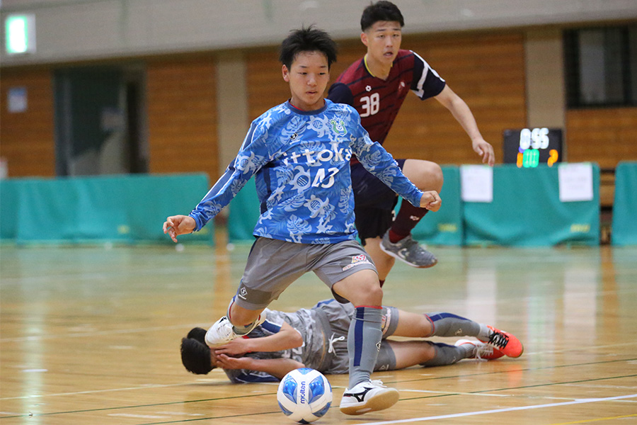 SBFCロンドリーナでプレーするFP和田明日樹【写真：Futsal X・河合 拓】