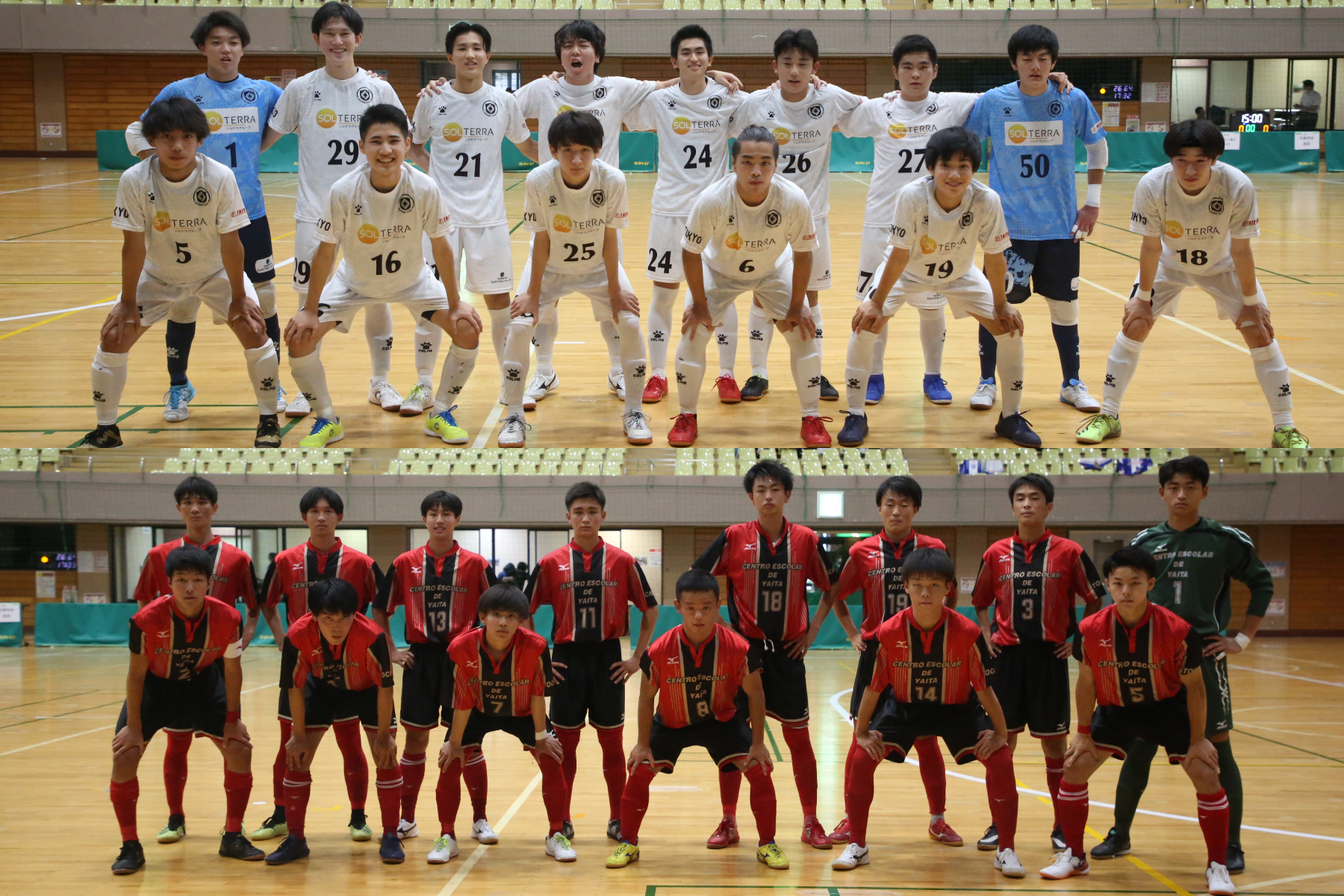 リガーレ東京U-18（写真）と矢板中央高校がフットサルで対決【写真：Futsal X ・河合 拓】