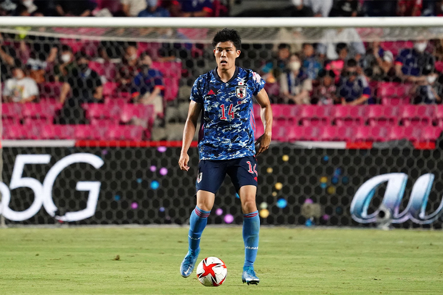 怪我明けながらも安定したプレーを見せたDF冨安健洋【写真：Getty Images】