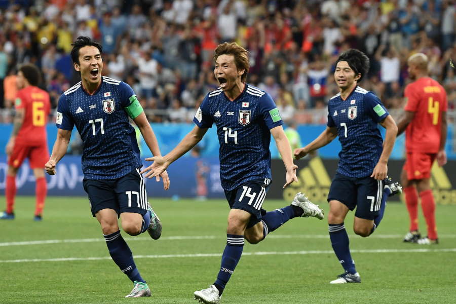 W杯ベルギー戦の激闘をFIFAが回想【写真：Getty Images】