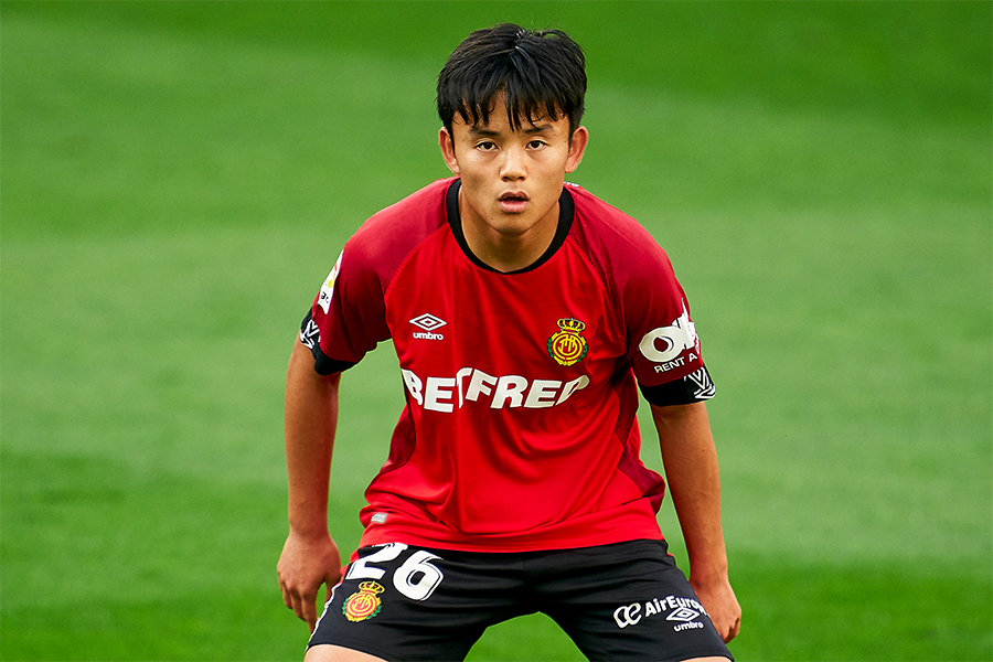 来季の去就が注目されているMF久保建英【写真:Getty Images】