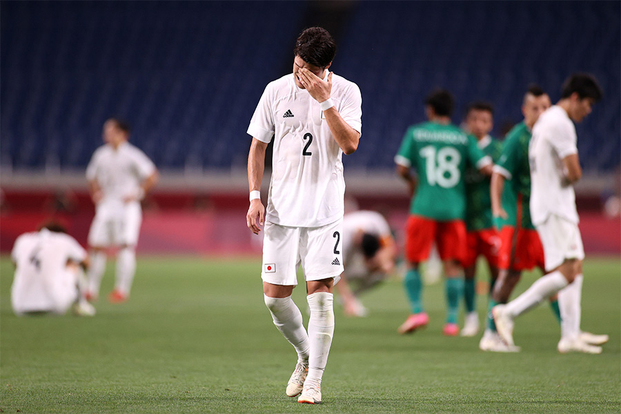 日本代表はメキシコ代表に敗れメダル獲得ならず【写真：Getty Images】