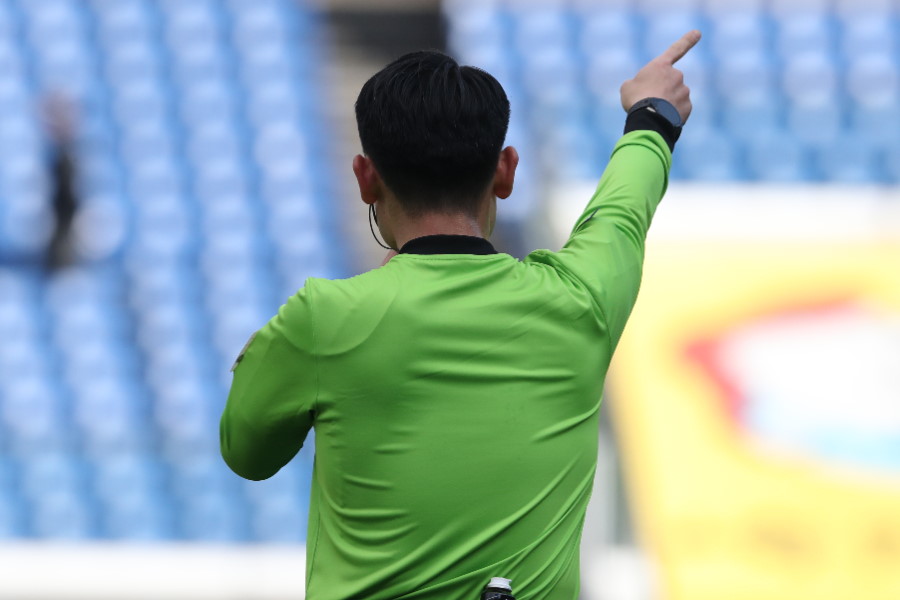 横浜FCと名古屋グランパスの一戦でPKが取り消しに（写真はイメージです）【写真：高橋 学】