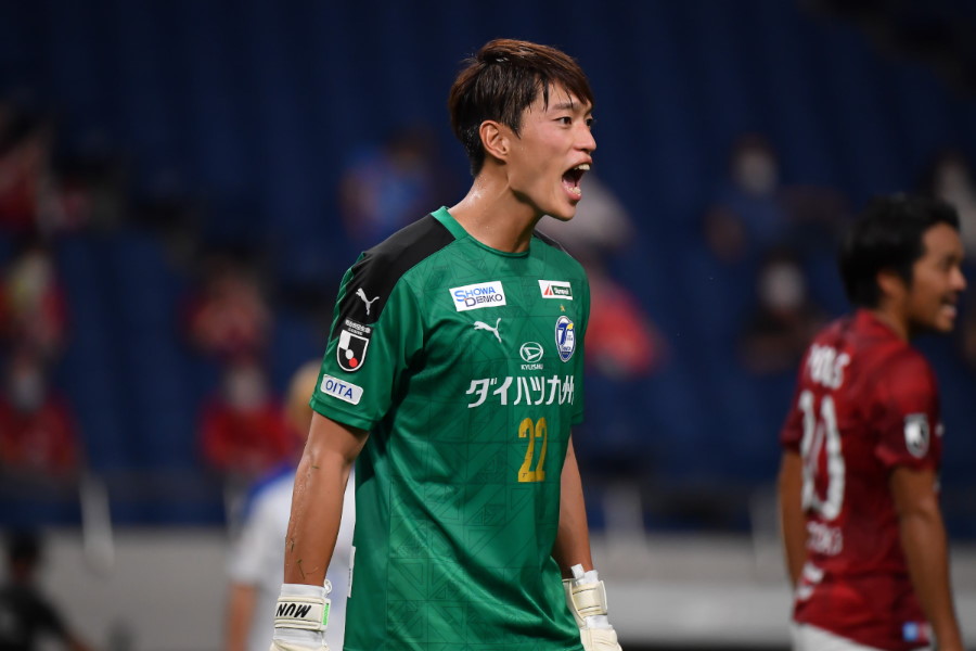 大分トリニータGKムン・キョンゴン【写真：小林 靖】