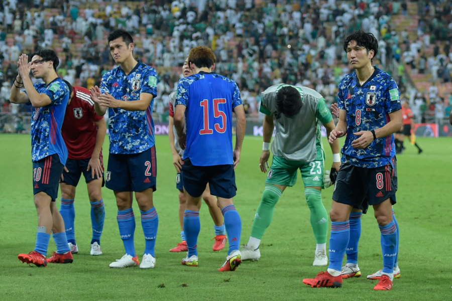 日本代表はサウジアラビアに0-1で敗れ今予選2敗目【写真：Getty Images】