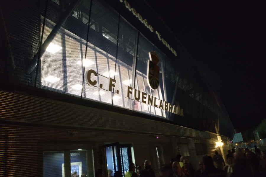 フエンラブラダの本拠地、エスタディオ・フェルナンド・トーレス【写真：Football ZONE web】