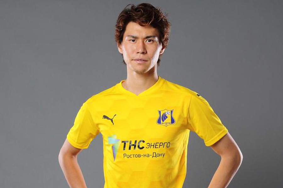 ロストフでプレーするMF橋本拳人が今季5ゴール目をマーク【写真提供：FC Rostov】