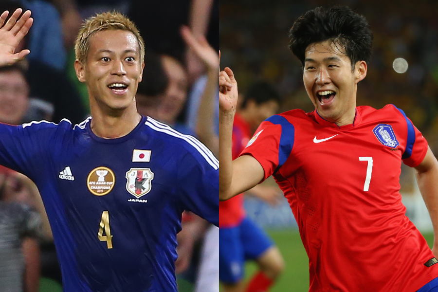 東アジアのアイコン2人の戦い ソン フンミンvs本田圭佑 ファン投票の結果は フットボールゾーン