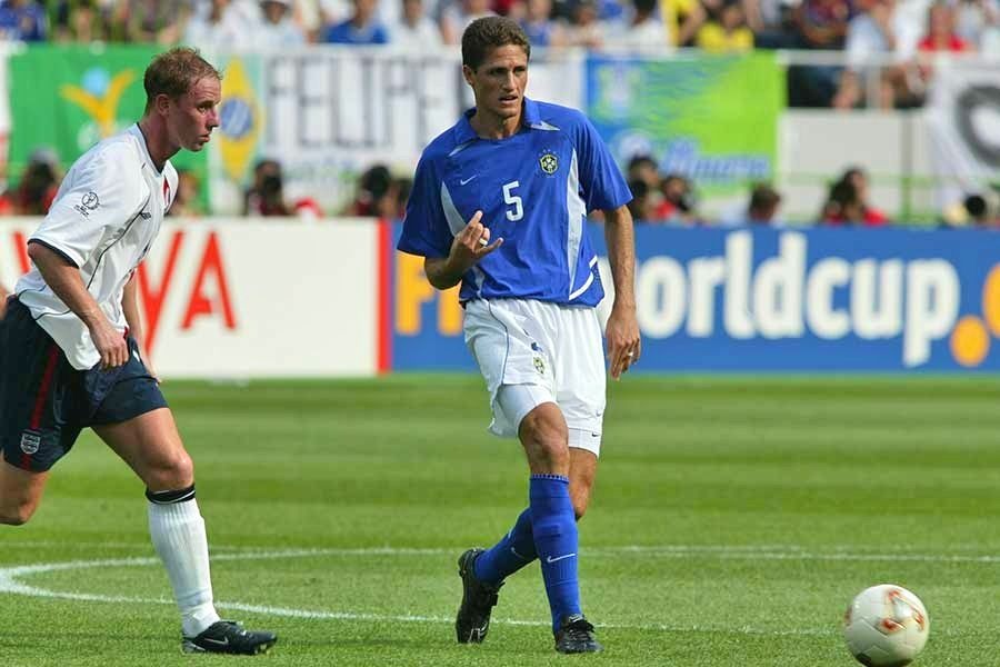 2002年の日韓ワールドカップで優勝を経験しているエジミウソン【写真:高橋学】
