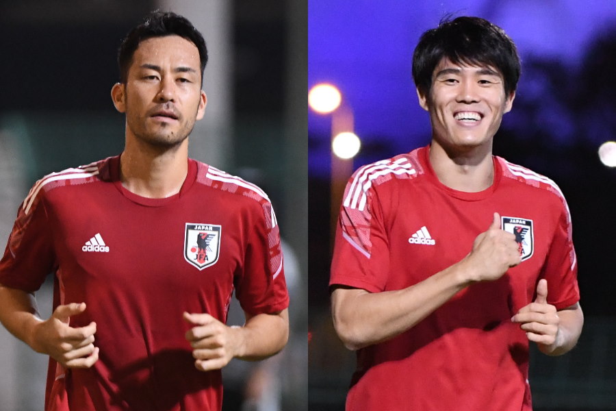 日本代表でコンビを組むDF吉田麻也と冨安健洋【写真：©JFA】