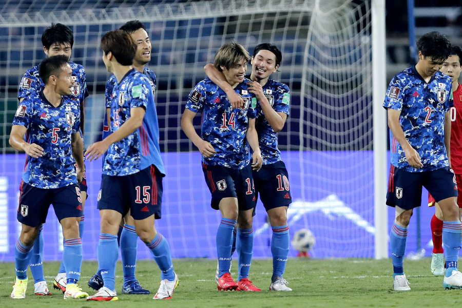 日本は格下ベトナム相手に辛勝【写真:AP】