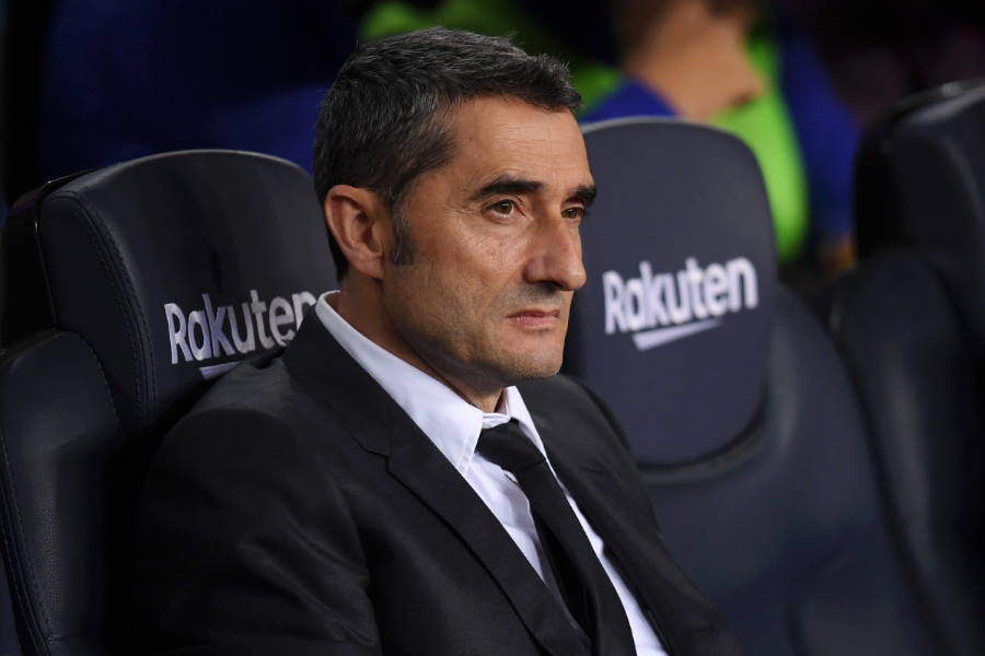 バルセロナのバルベルデ監督が解任説を否定【写真:Getty Images】