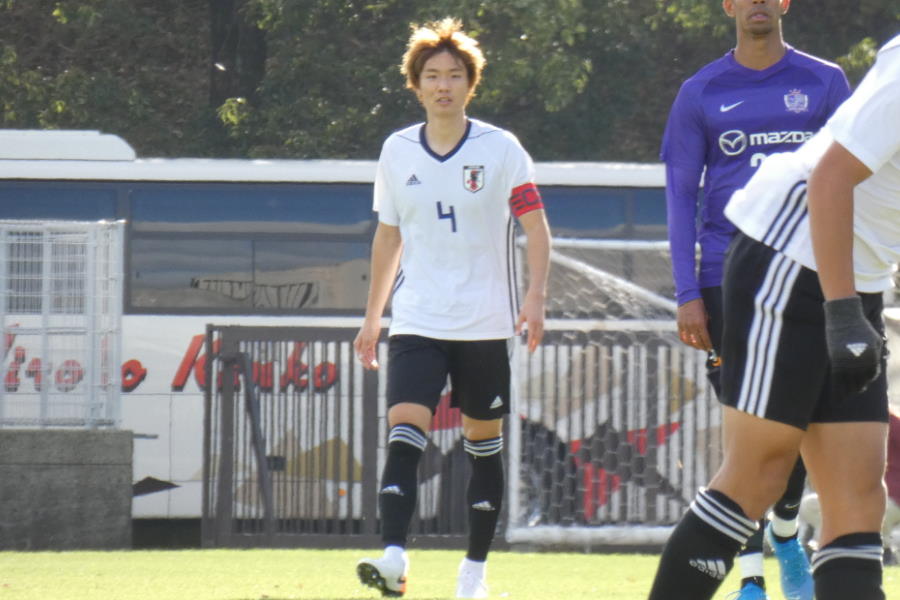 U-22日本代表MF板倉滉【写真：Football ZONE web】