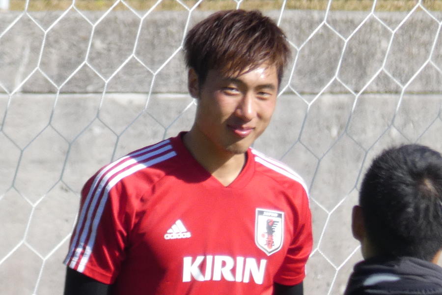 U-22日本代表GK大迫敬介【写真：Football ZONE web】