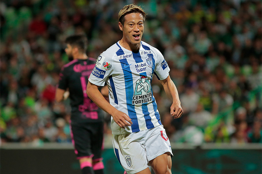 メキシコのパチューカで活躍をしたMF本田圭佑【写真：Getty Images】