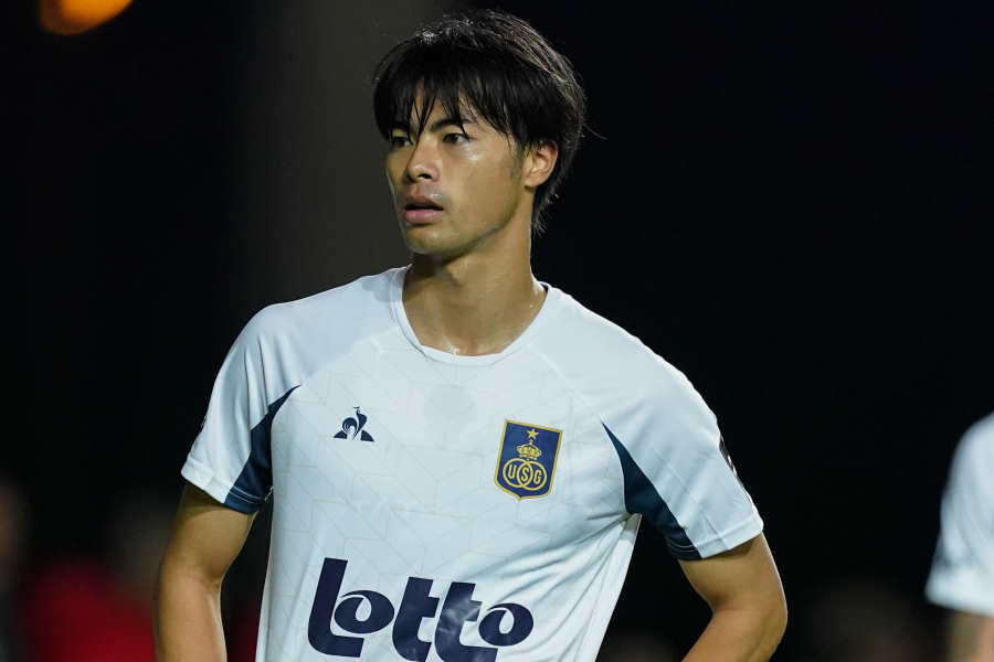 今季4ゴール目を決めたMF三笘薫【写真:Getty Images】