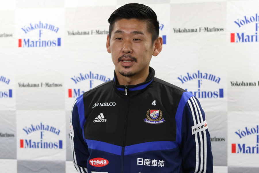 元日本代表DF栗原が横浜FMの後継者に指名したのは…【写真：Football ZONE web】