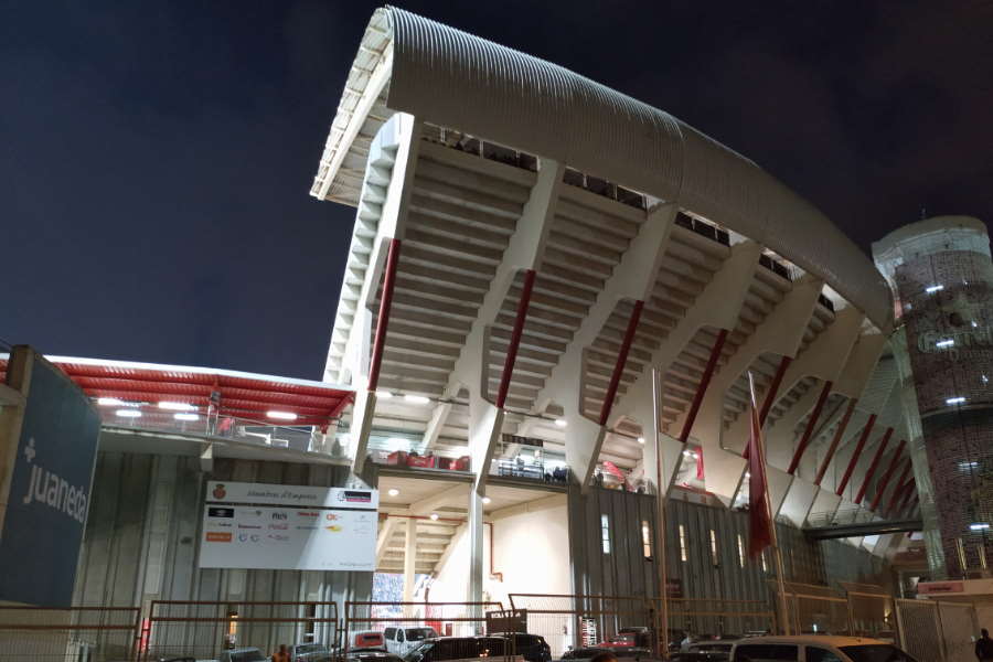 マジョルカのホーム「エスタディ・デ・ソン・モイシュ」【写真:Football ZONE web】