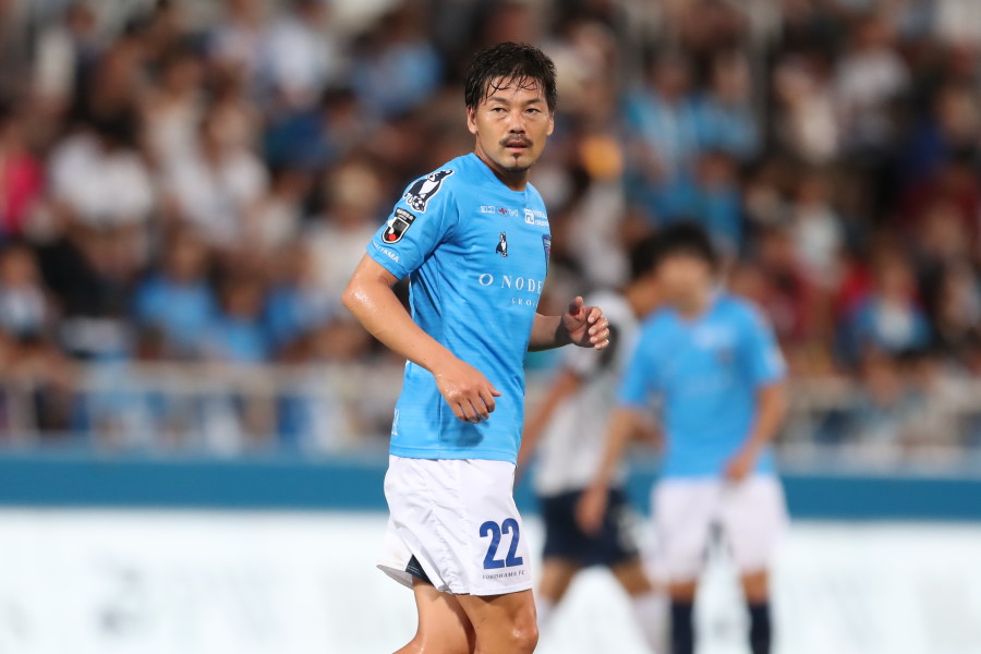 横浜FCのMF松井大輔(写真は昨シーズンのもの)【写真:高橋 学】