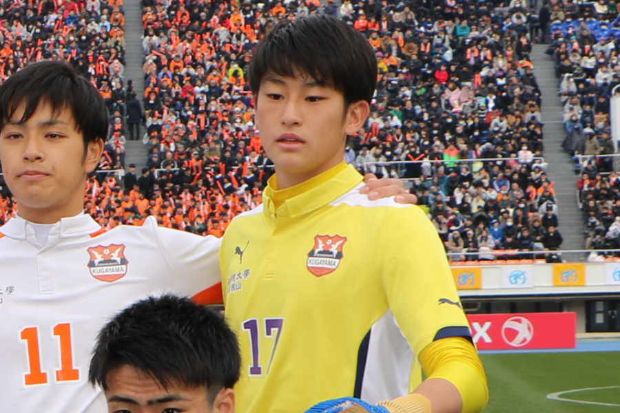 國學院久我山GK村上が活躍を見せた【写真：Football ZONE web】