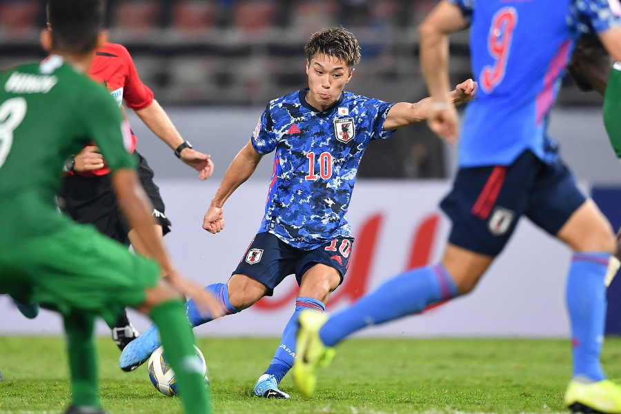 U-23代表MF食野亮太郎【写真：Getty Images】