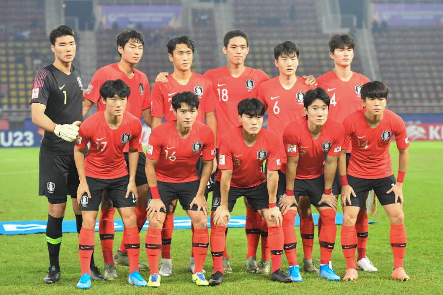 U-23アジア選手権で初優勝した韓国代表【写真：Getty Images】