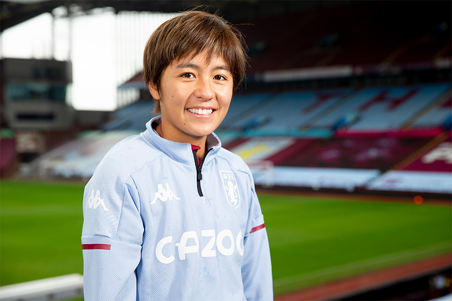 アストン ビラ岩渕真奈 初挑戦の英サッカーに抱く印象 クラブ公式インタビューに登場 なでしこジャパンで フットボールゾーン