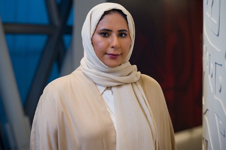 広報部門責任者のファティマ・アルネイミさん【写真提供：カタールW杯組織委員会】