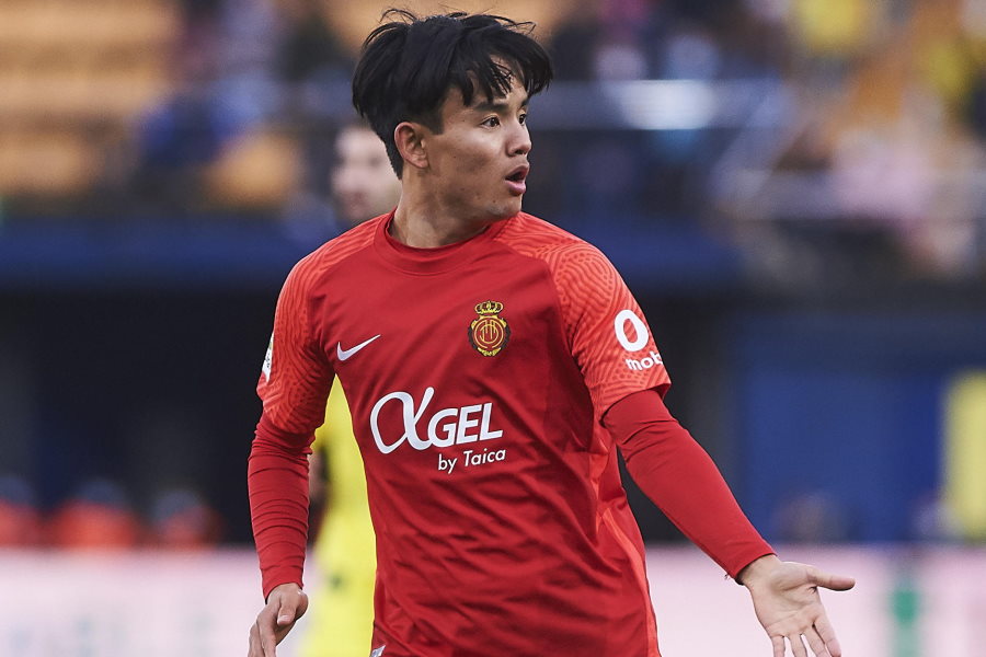 マジョルカへ期限付き移籍している日本代表MF久保建英【写真：Getty Images】