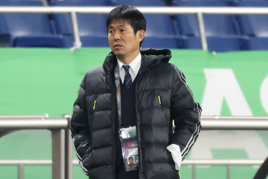 日本代表の森保監督【写真：高橋 学】