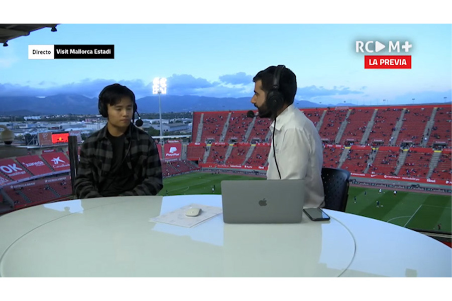 現地メディアからも大きな注目を集めている久保建英【写真提供:マジョルカ】