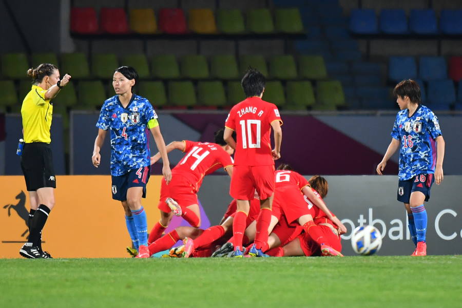 中国に負けアジア杯4強敗退となったなでしこジャパン【写真：(C)AFC】