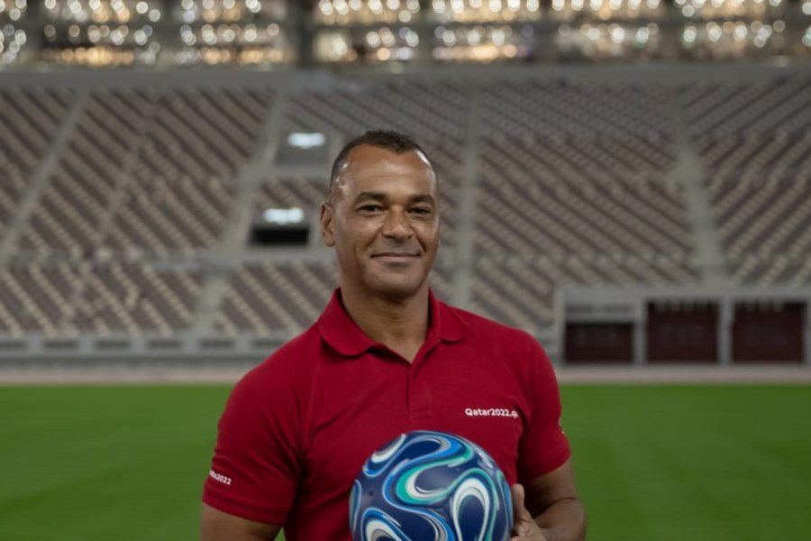カタールW杯公式アンバサダーを務めている【写真提供：カタールサッカー協会】