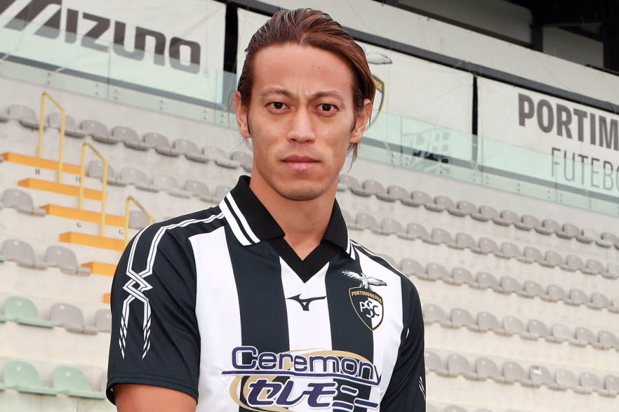 ポルティモネンセへの移籍が破談となってしまった本田圭佑【写真：Portimonense SAD】