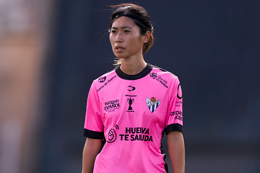 スペイン女子1部スポルティング・ウエルバに所属するMF田中陽子【写真：Getty Images】