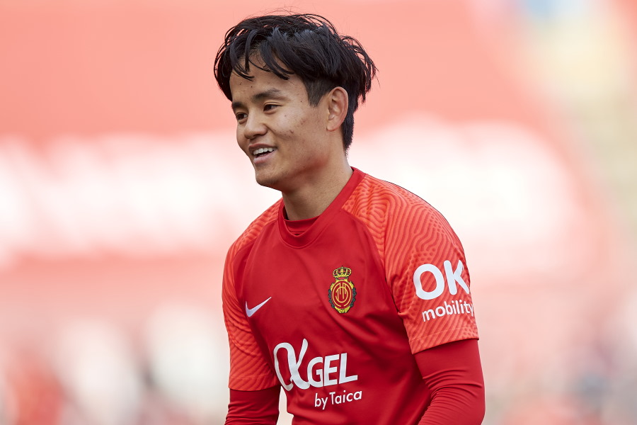 マジョルカでプレーするMF久保建英【写真：Getty Images】