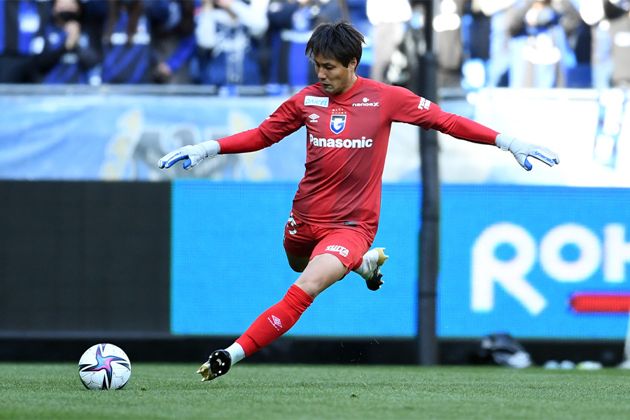 G大阪でプレーするGK石川慧【写真:Getty Images】