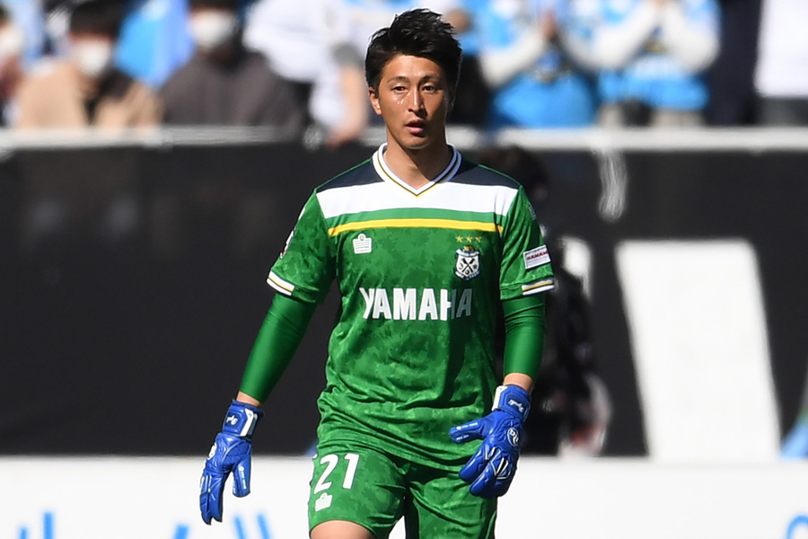 磐田でプレーするGK三浦龍輝【写真：Getty Images】