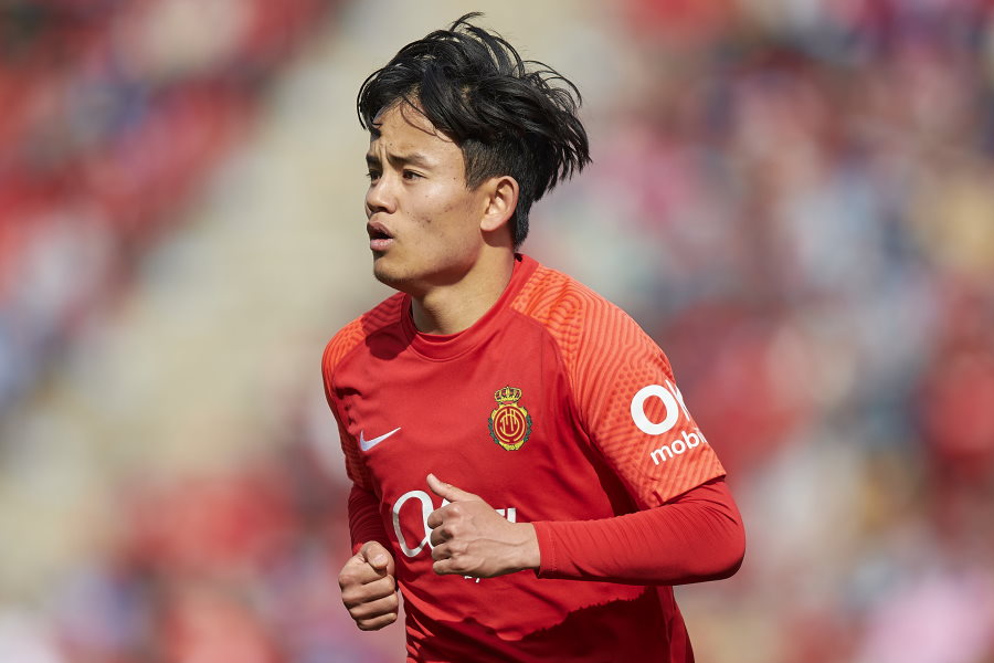 マジョルカMF久保建英【写真：Getty Images】