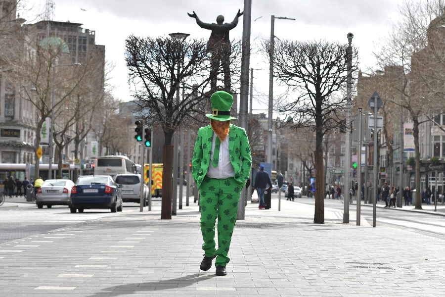 アイルランド最大の祝日「セントパトリックデー」のパレードも中止【写真：Getty Images】