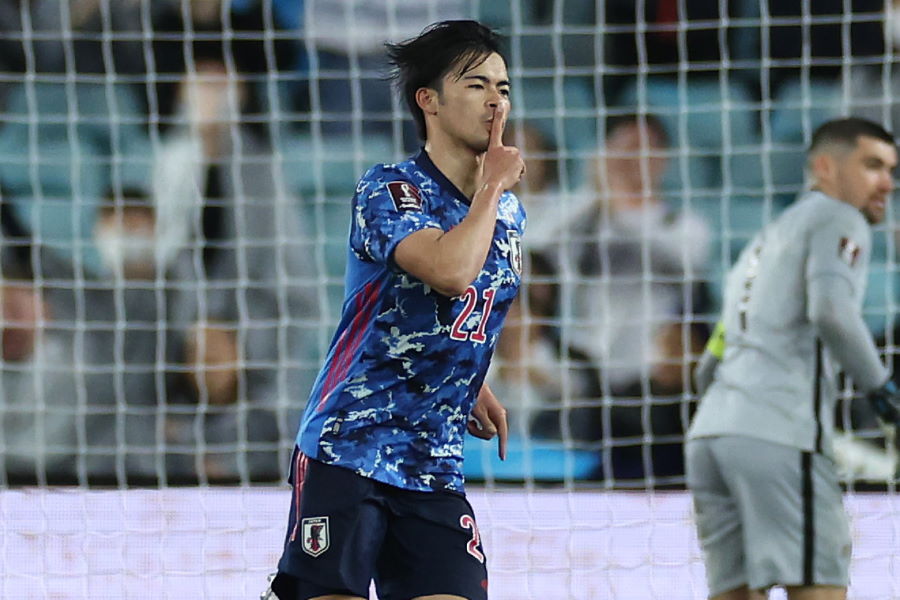 2ゴールを挙げたMF三笘薫【写真：Getty Images】