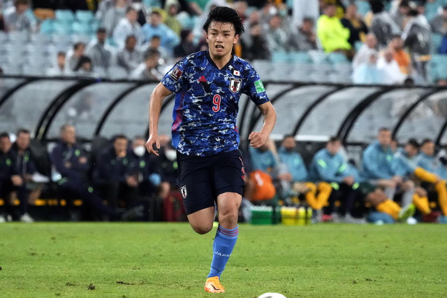 日本代表FW上田綺世【写真：Getty Images】