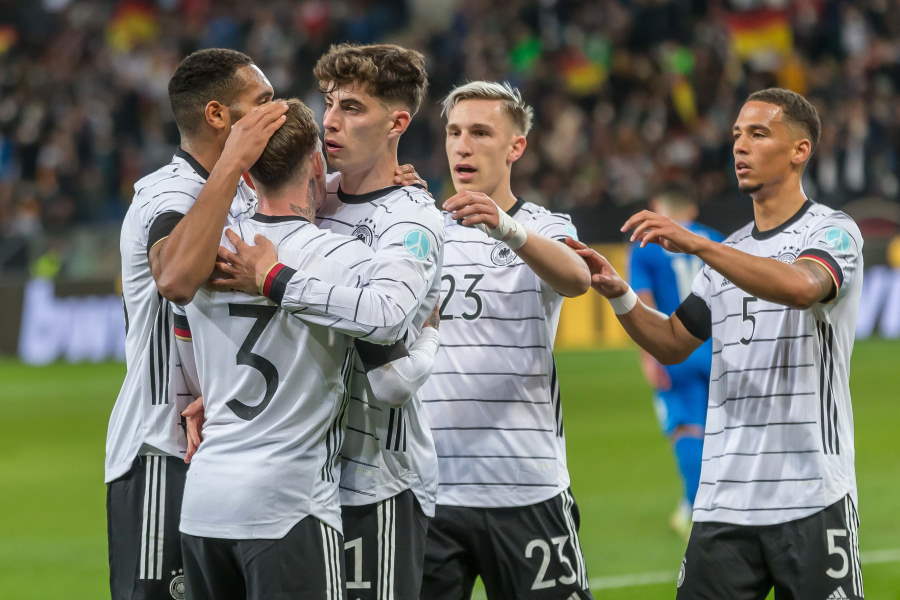 日本と同居E組入りのドイツ代表【写真：Getty Images】