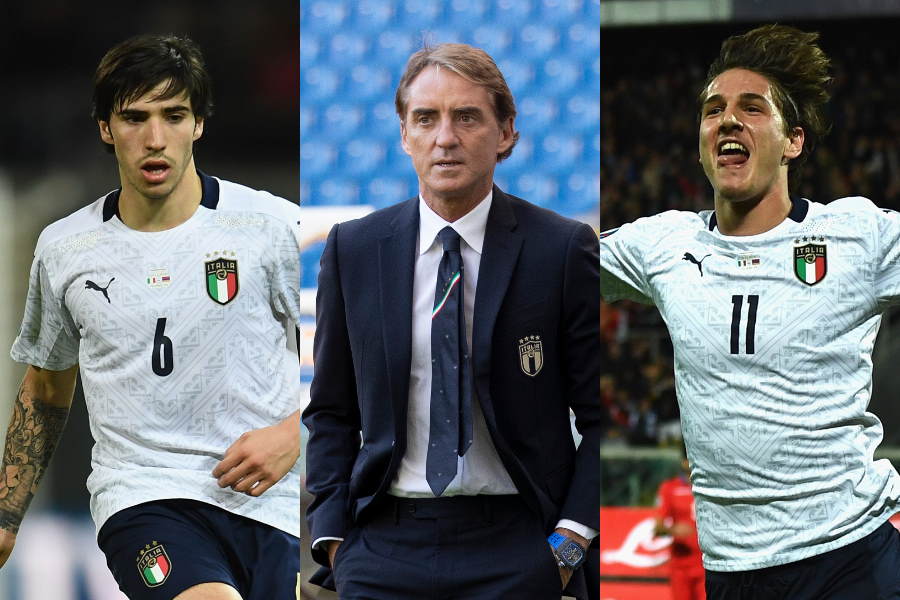 確信している イタリア代表監督 Euro1年延期で成長を期待する2人の若手は フットボールゾーン